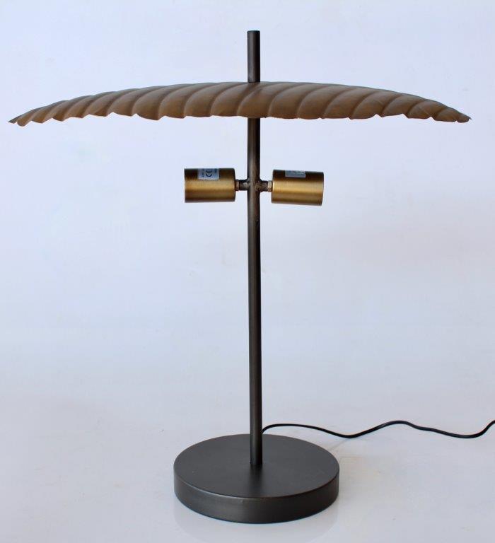 Electric Metal Double Bulb Lamp